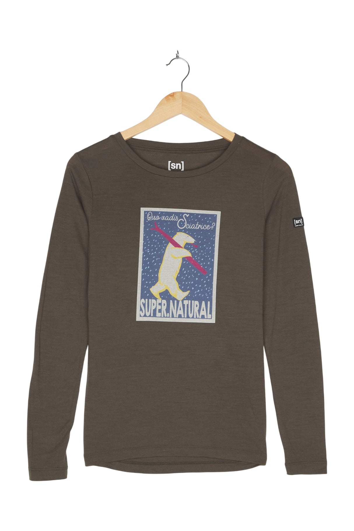 Longsleeve Merino für Damen