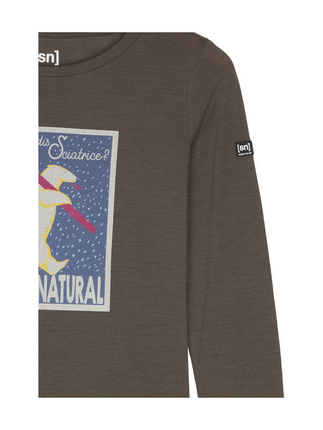 Longsleeve Merino für Damen