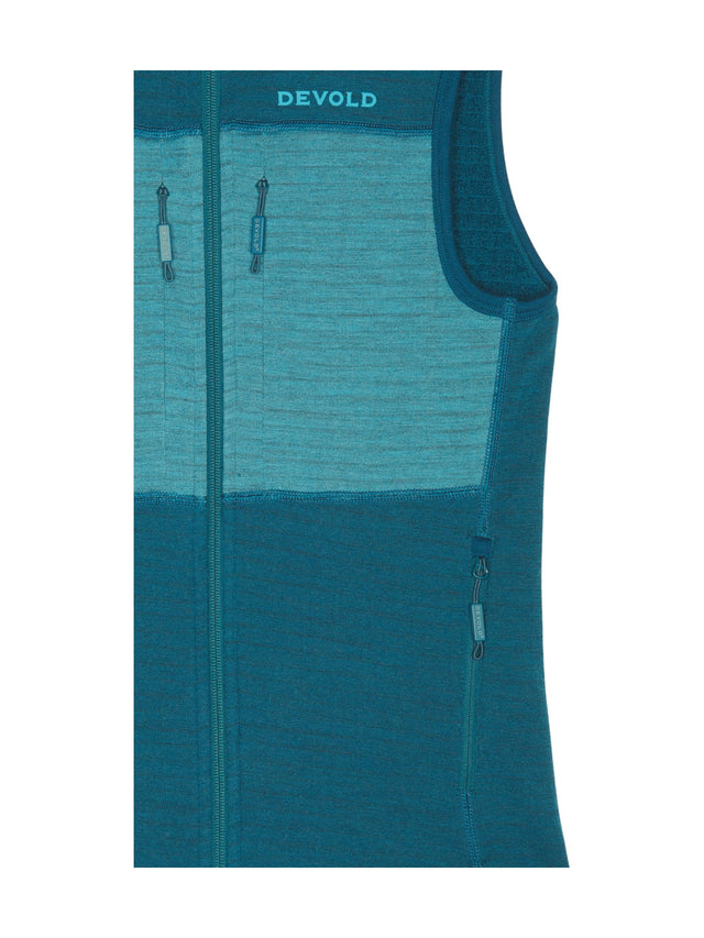 EGGA GRID MERINO VEST für Damen