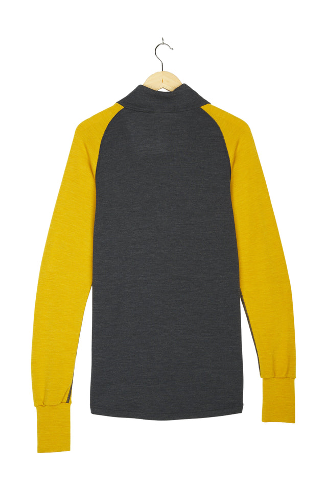 EXPEDITION MERINO SILK ZIP MAN Longsleeve Merino für Herren