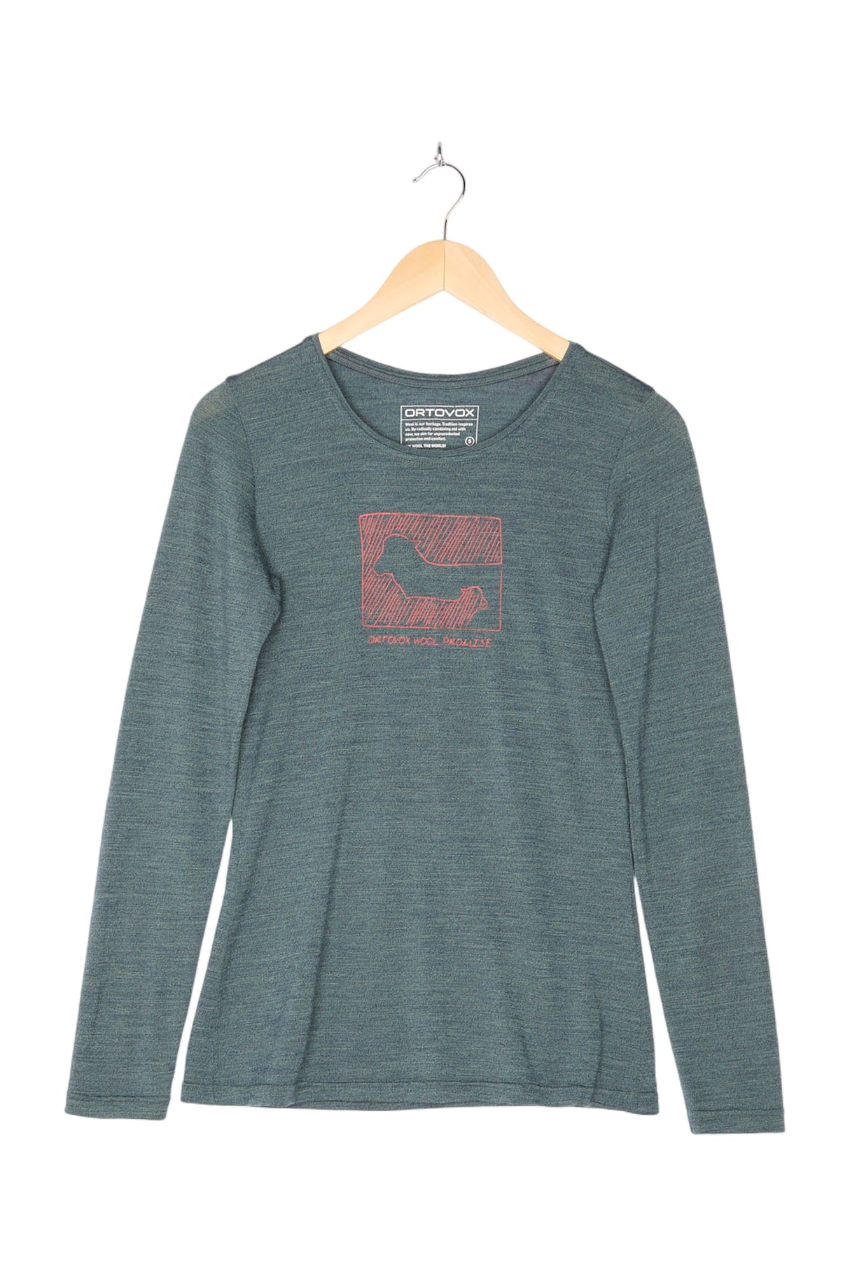 Longsleeve Merino für Damen