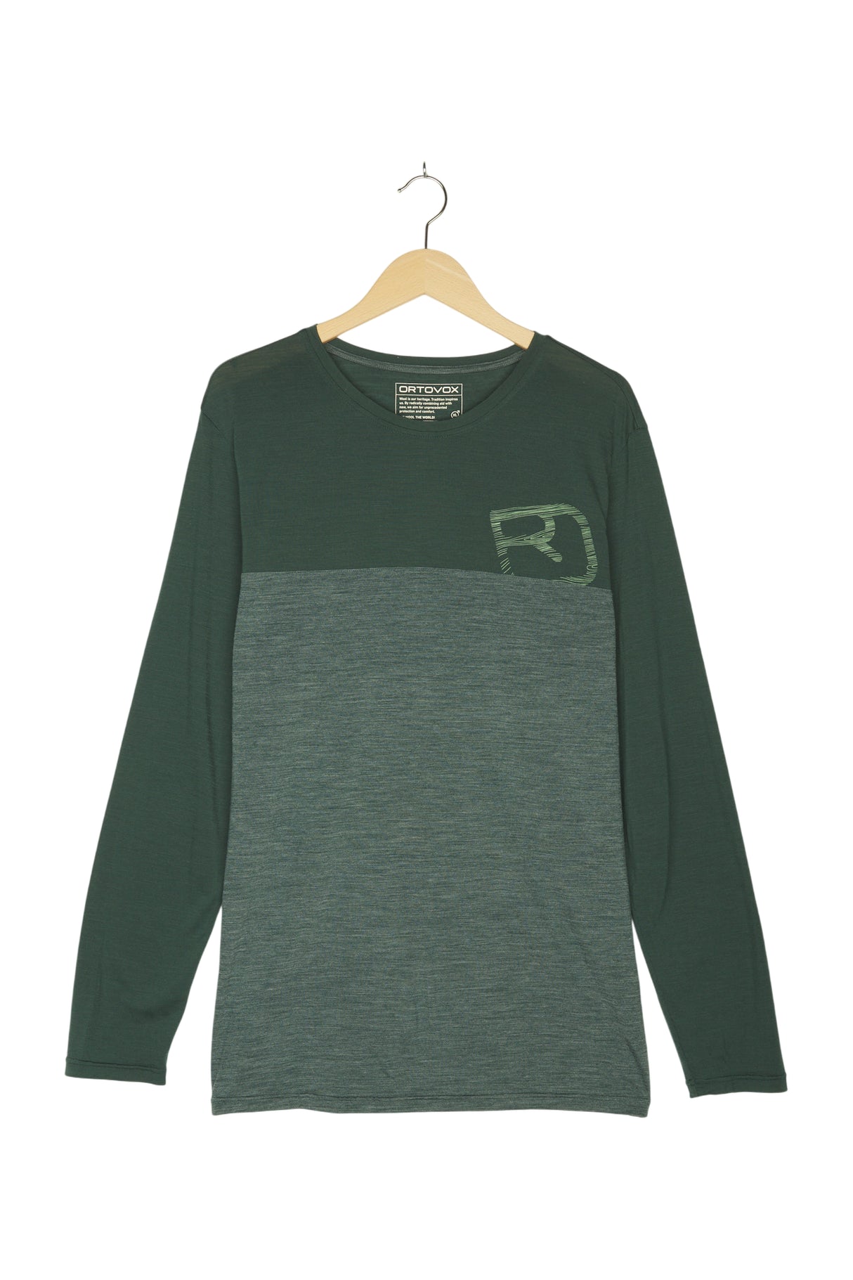 Longsleeve Merino für Herren