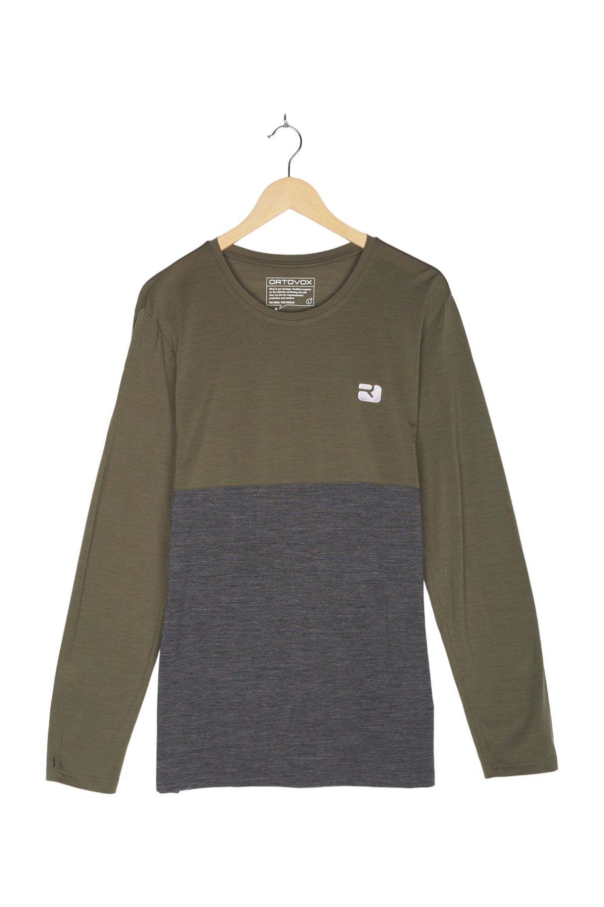 Longsleeve Merino für Herren