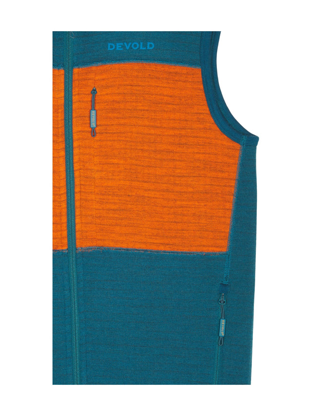EGGA GRID MERINO VEST für Herren
