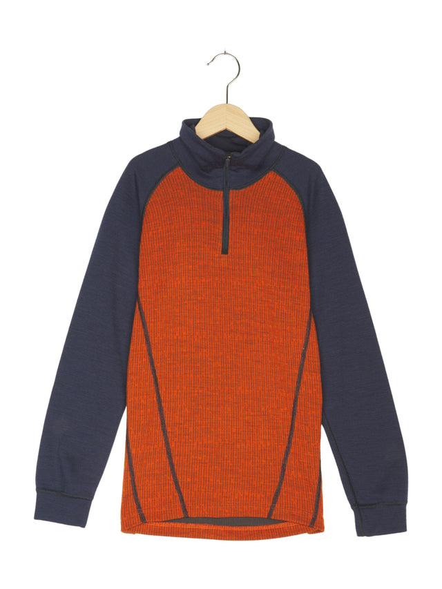 DUO ACTIVE MERINO ZIP NECK JR für Kinder