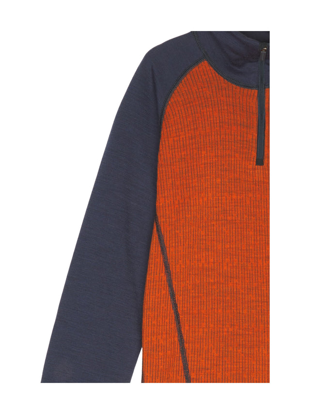 DUO ACTIVE MERINO ZIP NECK JR für Kinder