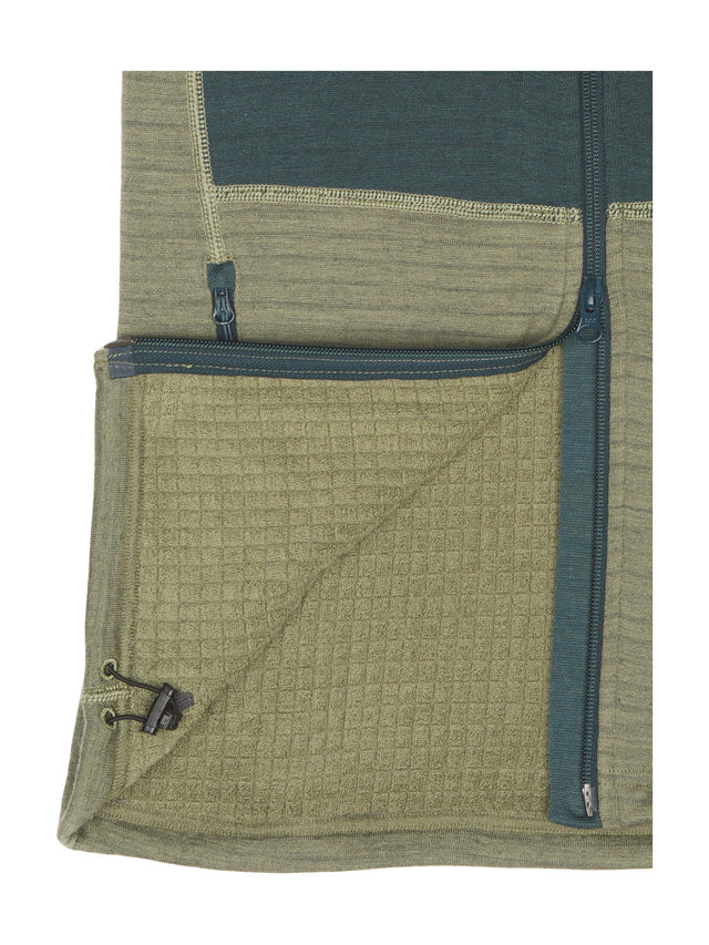 EGGA GRID MERINO VEST für Damen