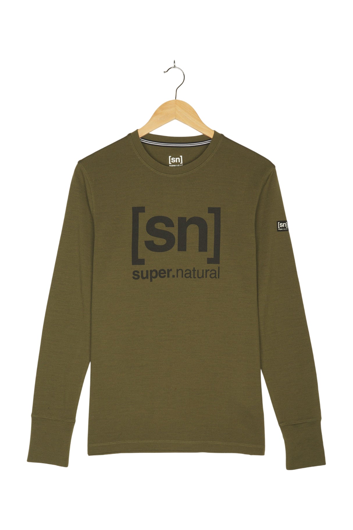 Longsleeve Merino für Herren