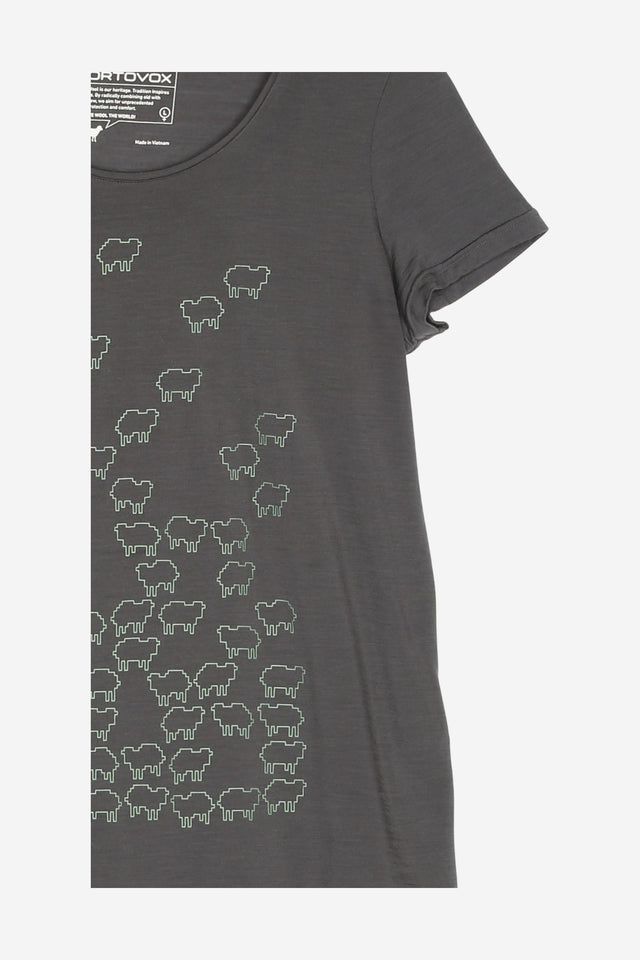 T-Shirt Merino für Damen