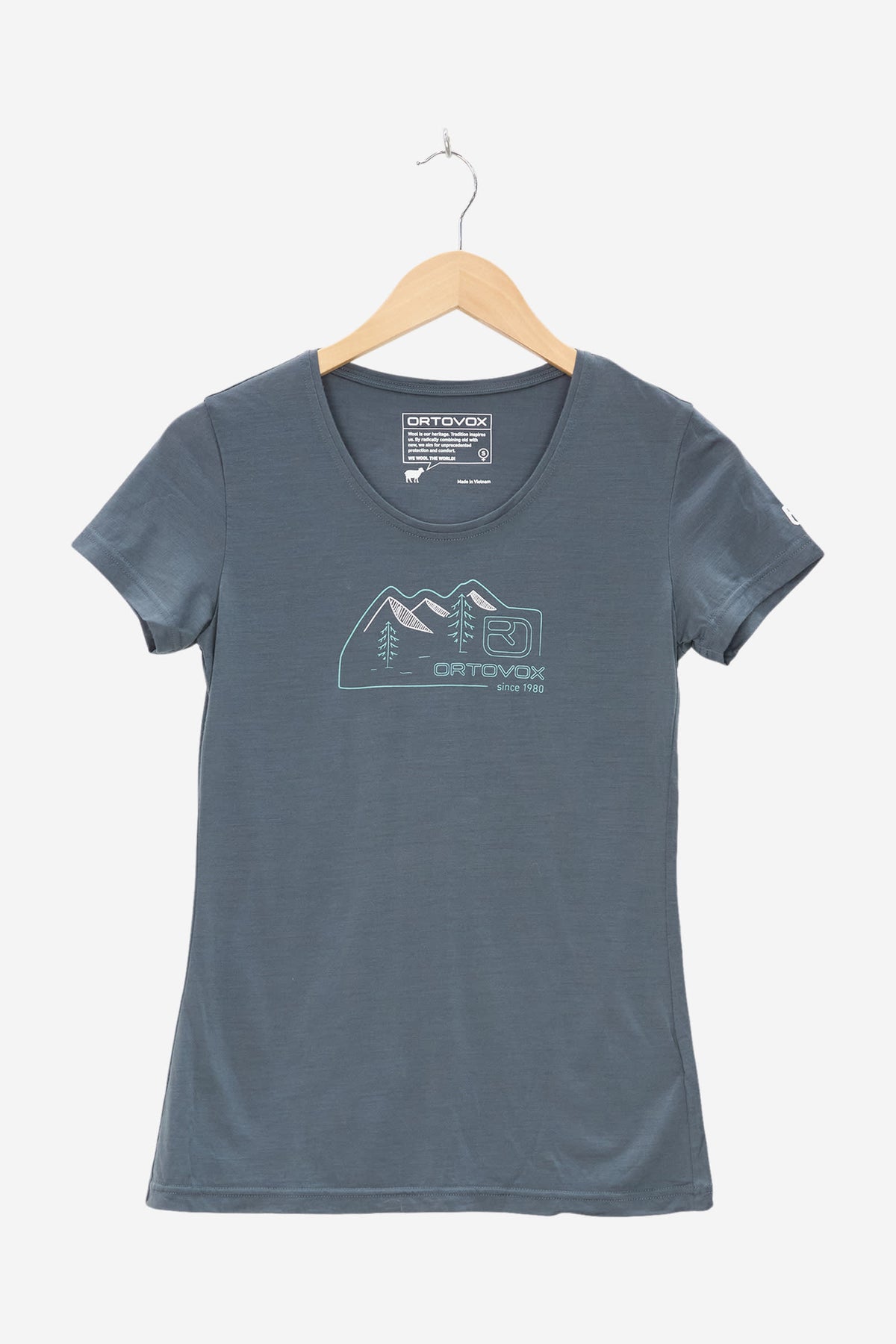 T-Shirt Merino für Damen