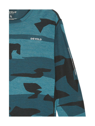 KLØVSTIEN MERINO SHIRT MAN Longsleeve Merino für Herren