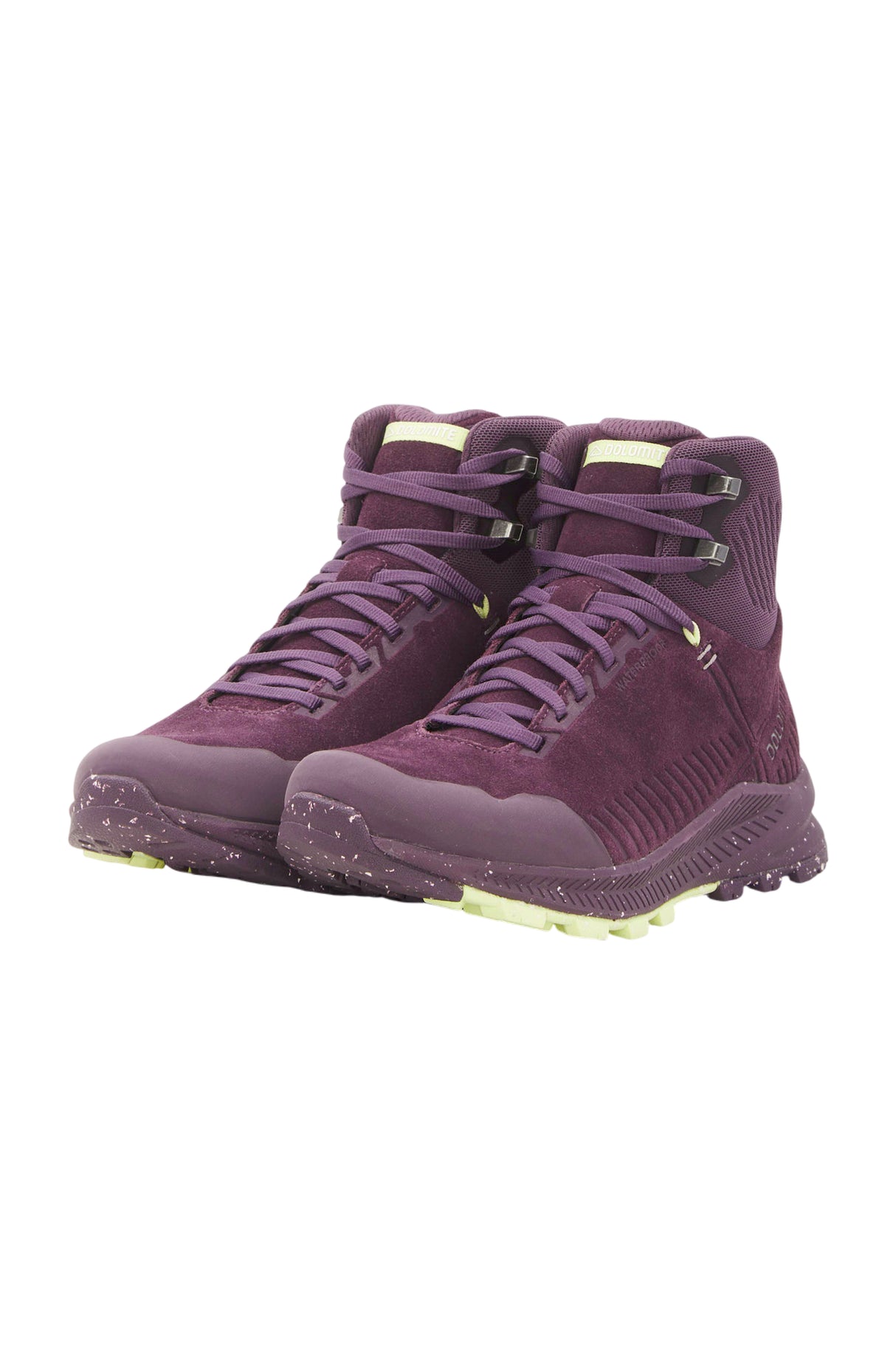 W's Carezza Leather Mid WP Dark Purple Freizeitschuhe für Herren