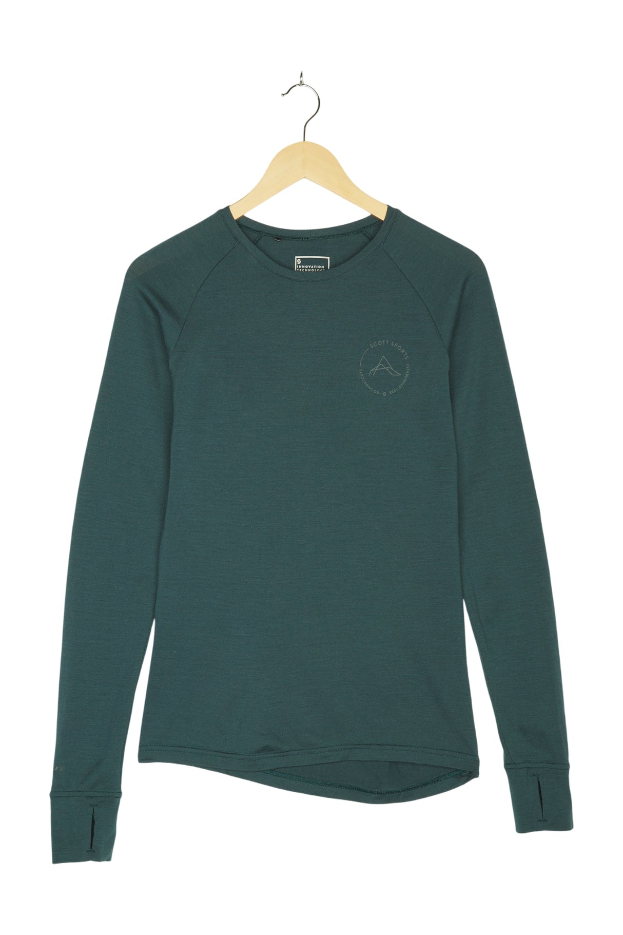 Longsleeve Merino für Herren