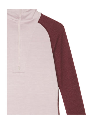 EXPEDITION MERINO SILK ZIP WMN Longsleeve Merino für Damen