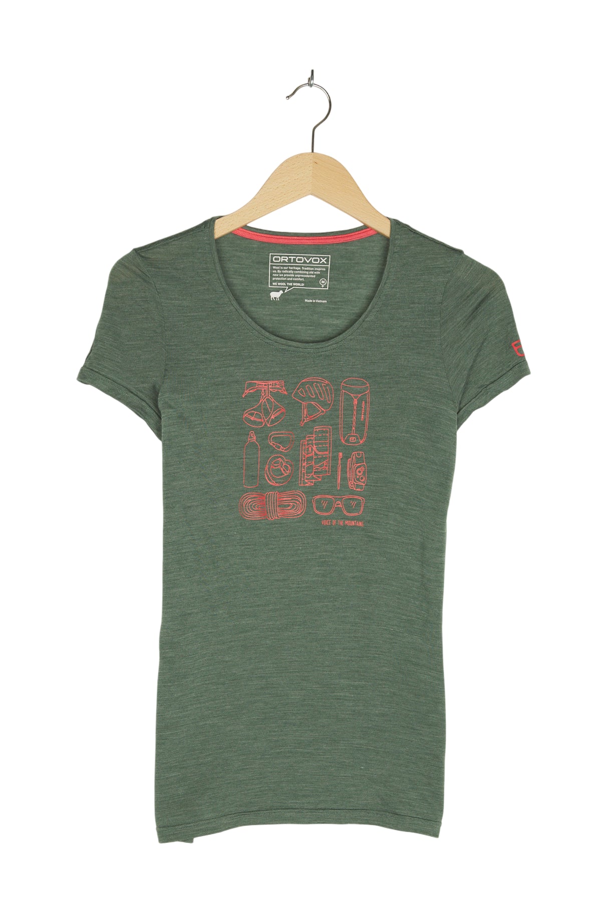 T-Shirt Merino für Damen
