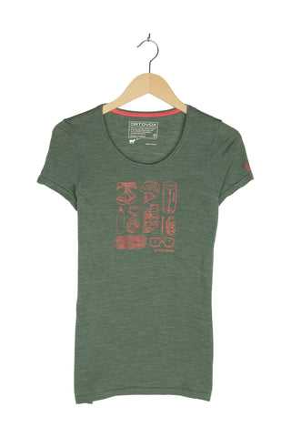 T-Shirt Merino für Damen