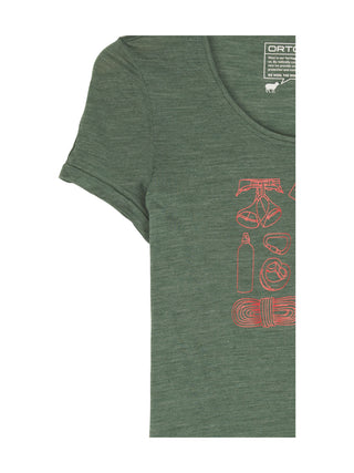 T-Shirt Merino für Damen