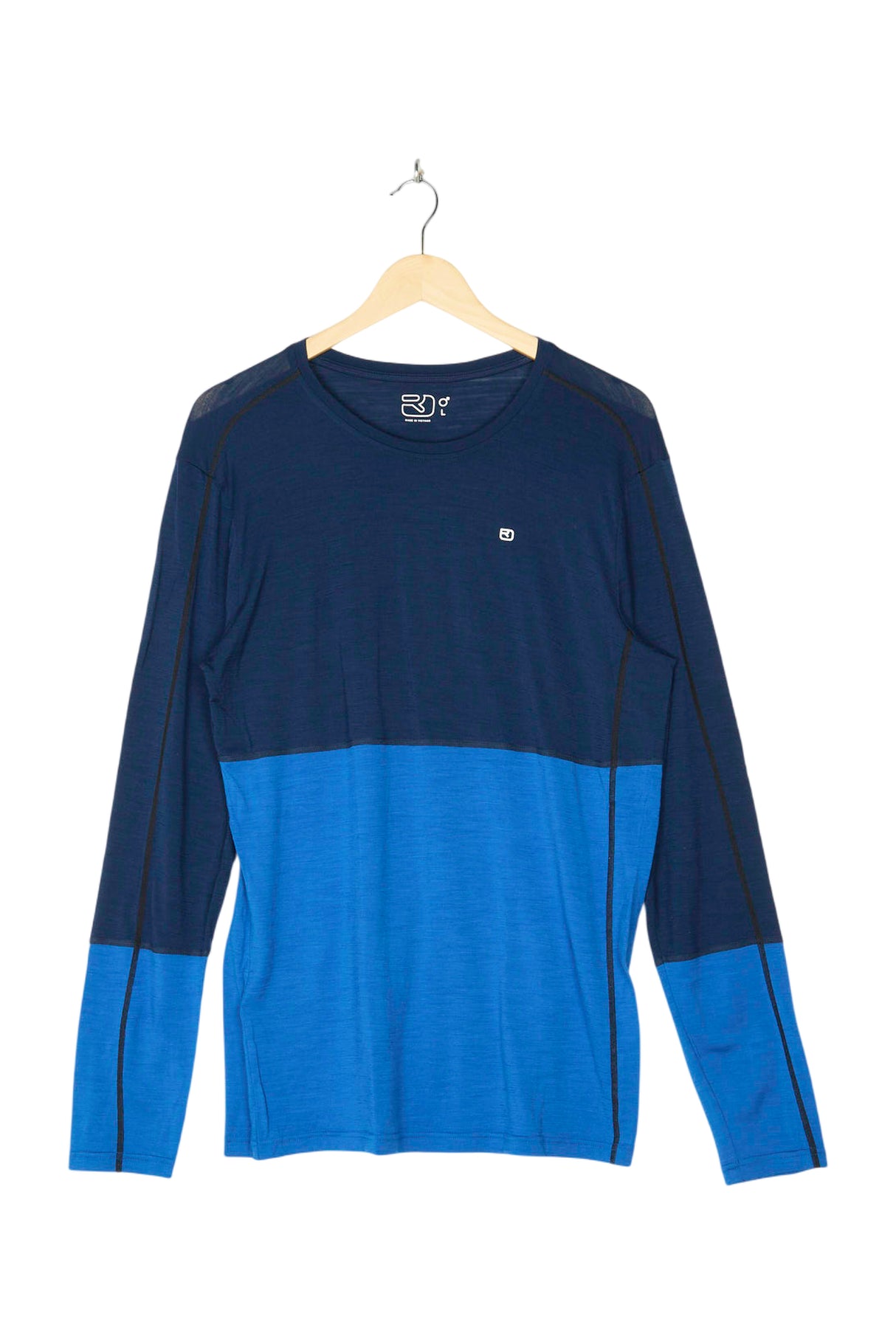 Longsleeve Merino für Herren