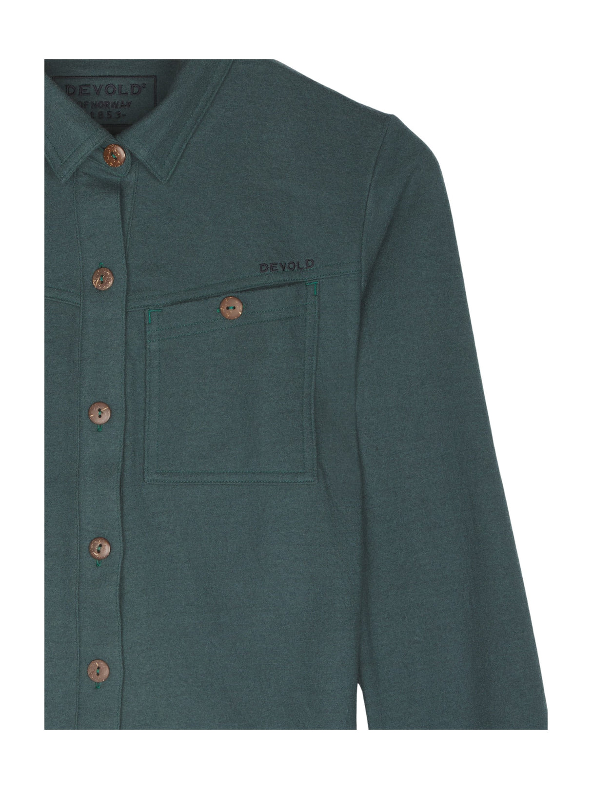 KEIPEN MERINO BUTTON SHIRT für Damen 