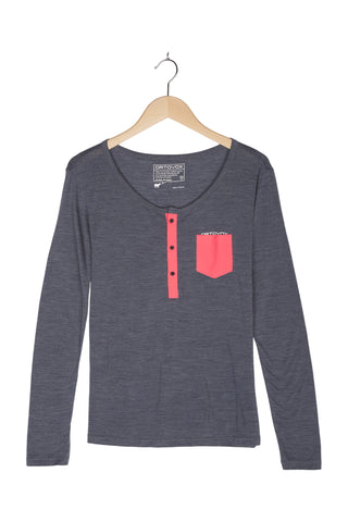 Longsleeve Merino für Damen