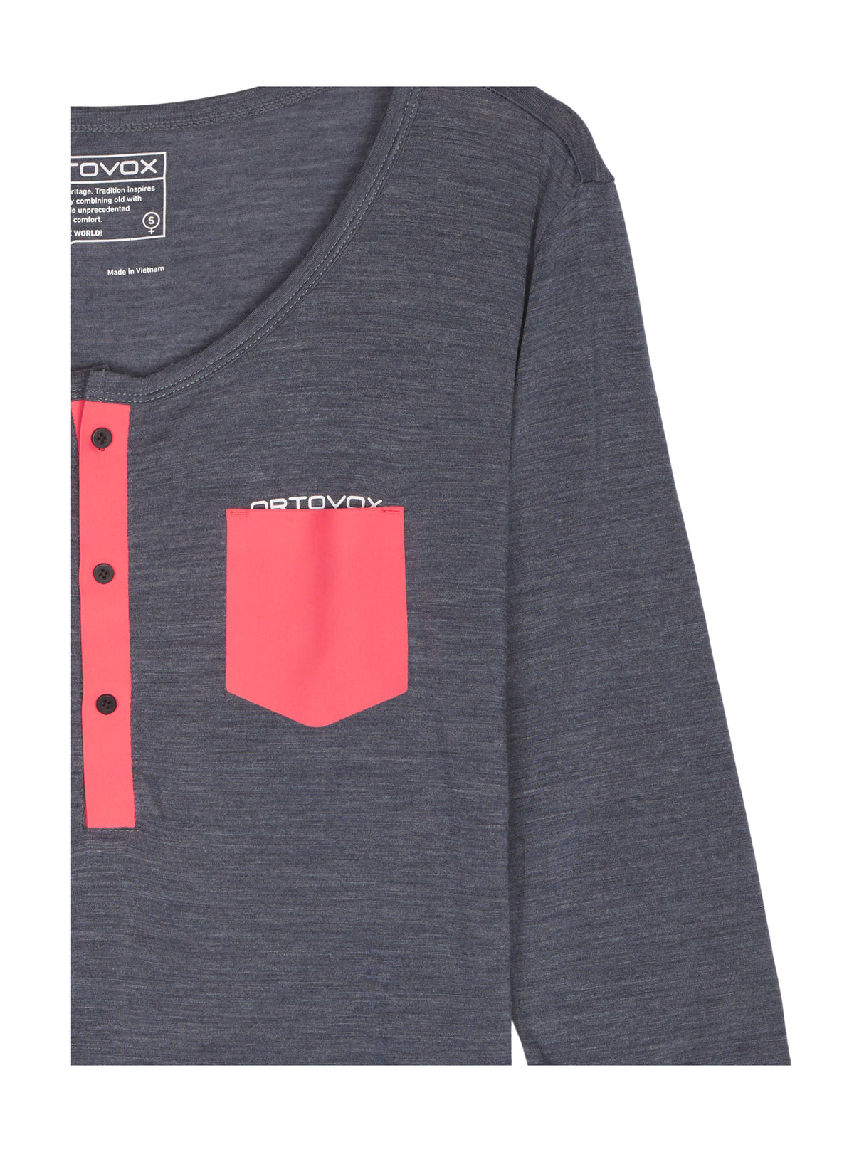 Longsleeve Merino für Damen