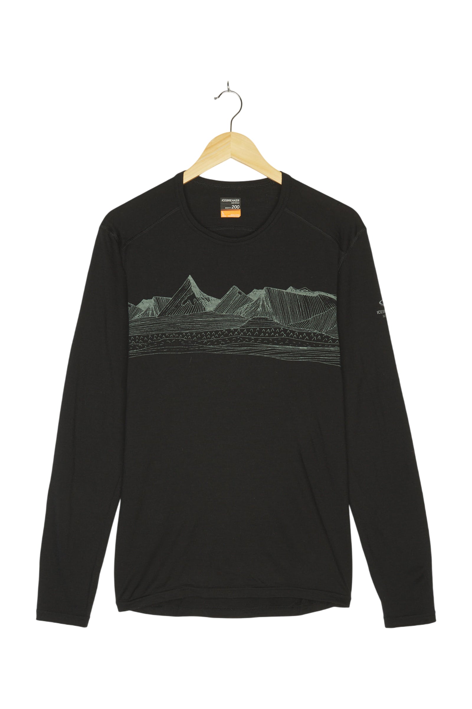 Longsleeve Merino für Herren