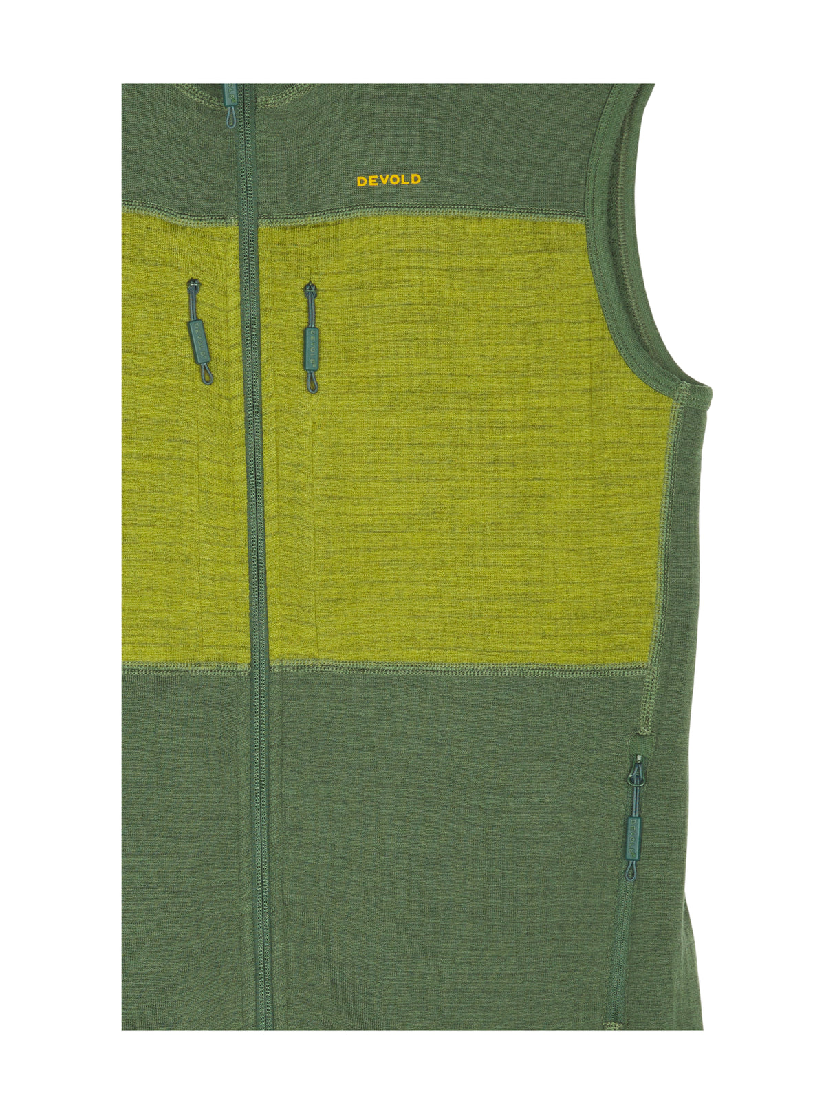 EGGA GRID MERINO VEST MAN Fleeceweste für Herren