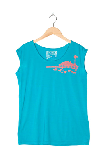 T-Shirt Merino für Damen