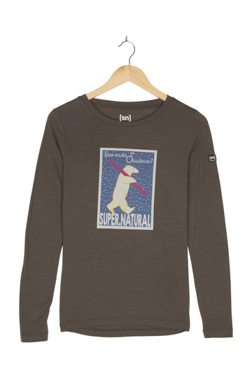 Longsleeve Merino für Damen