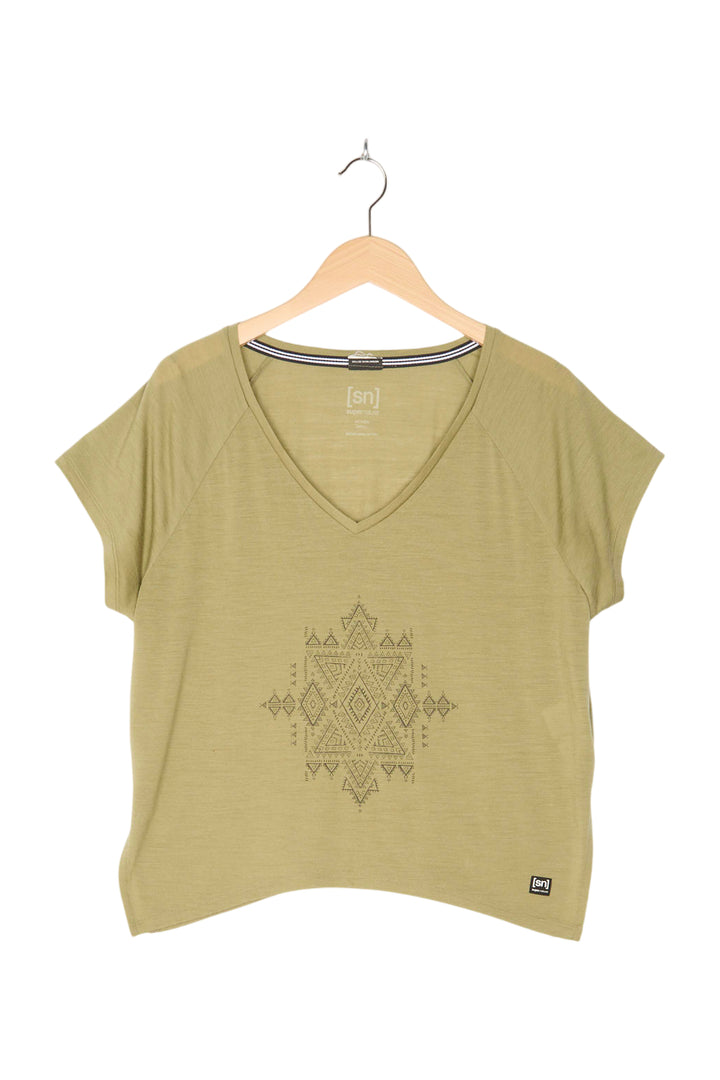 T-Shirt Merino für Damen