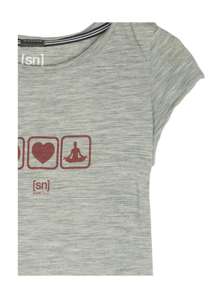 T-Shirt Merino für Damen