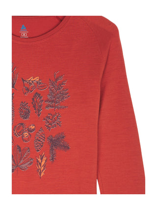 Longsleeve Merino für Damen