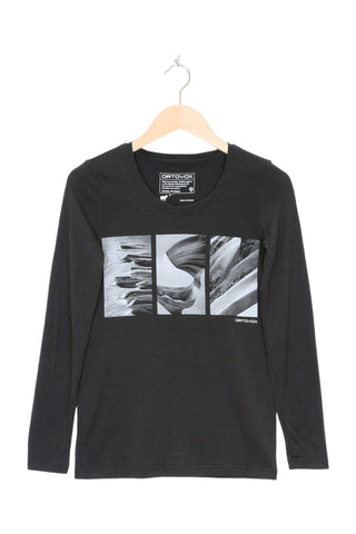 Longsleeve Merino für Damen