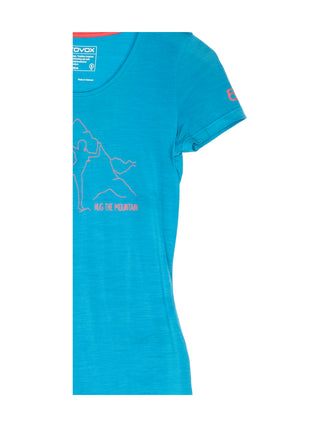 T-Shirt Merino für Damen
