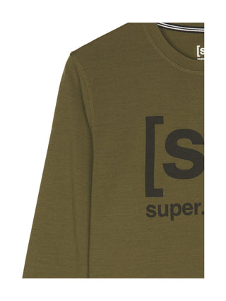 Longsleeve Merino für Herren
