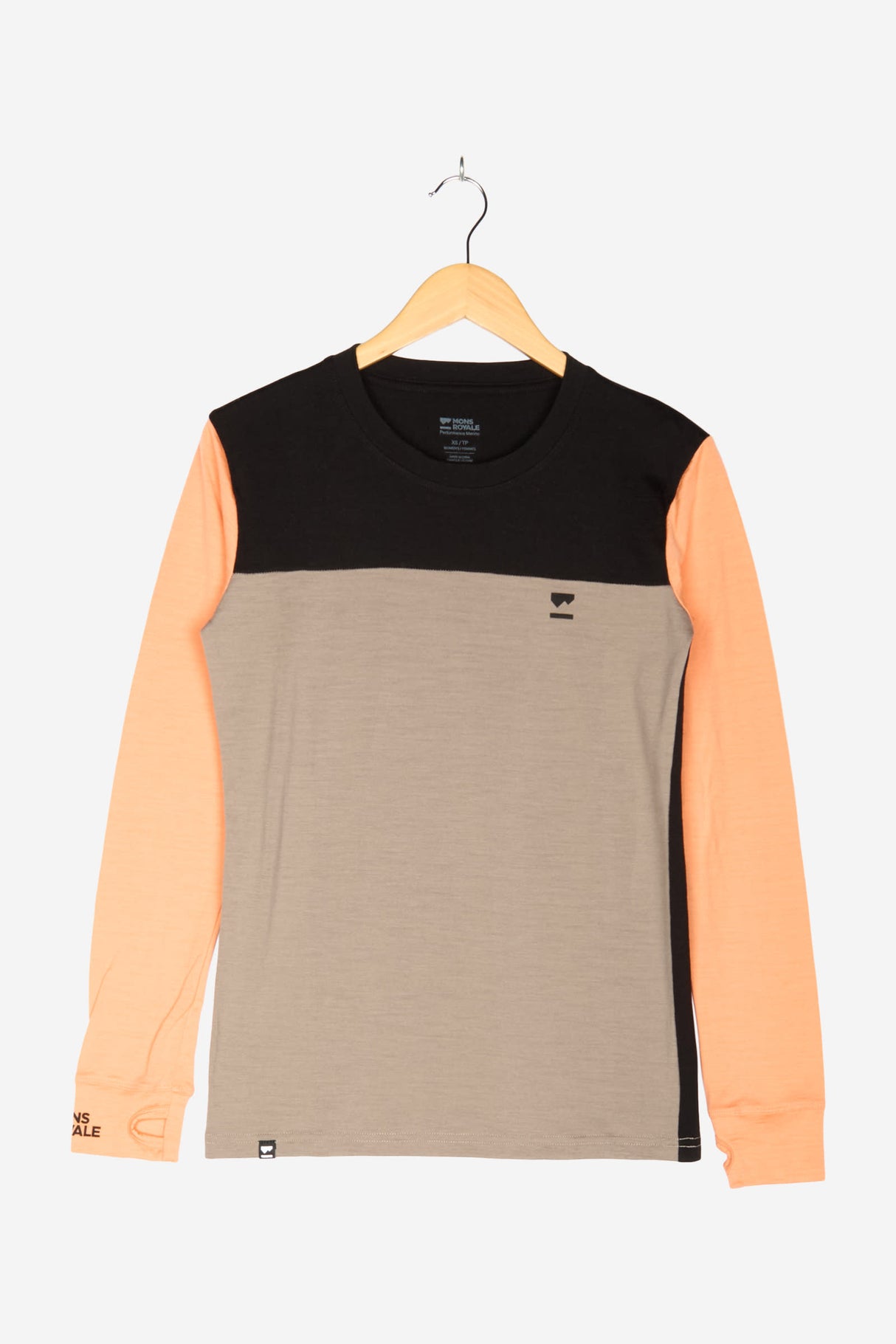 Longsleeve Merino für Damen