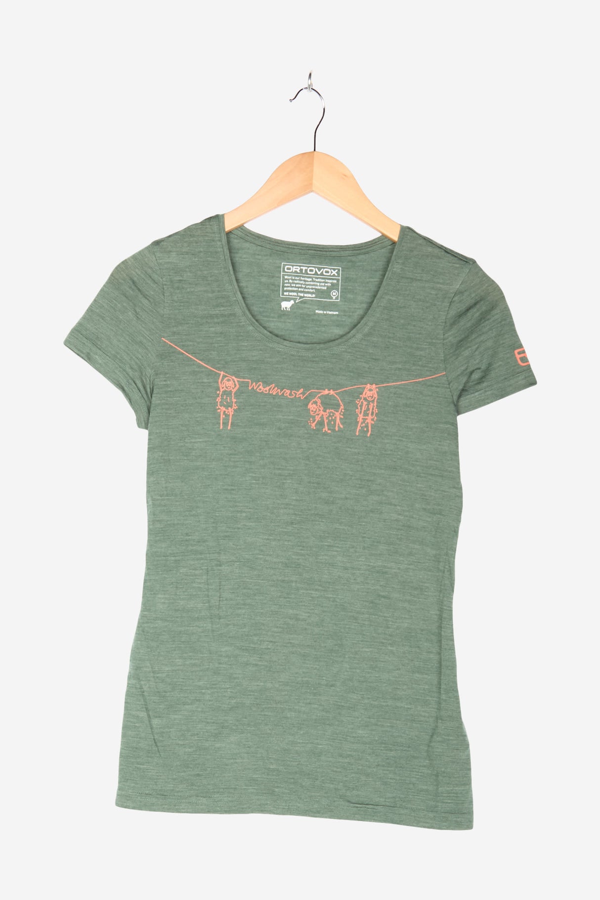 T-Shirt Merino für Damen