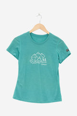 T-Shirt Merino für Damen