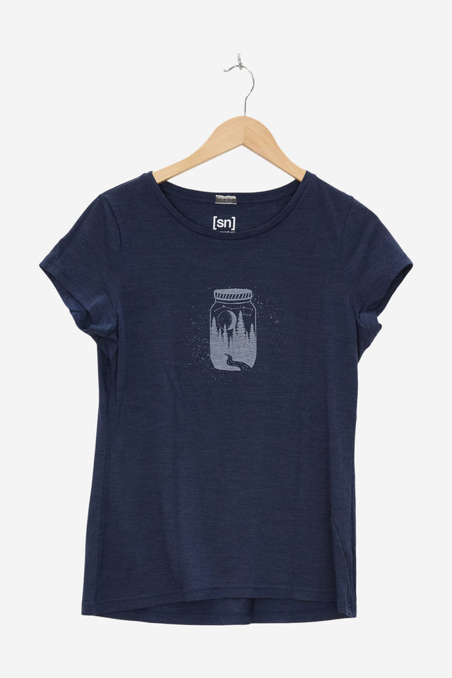 T-Shirt Merino für Damen